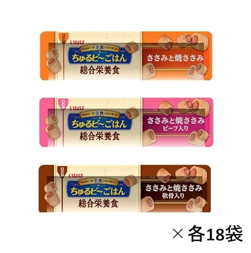 いなば ちゅるビ~ごはん お肉バラエティ 10g×54袋 犬用おやつの特徴・詳細 画像