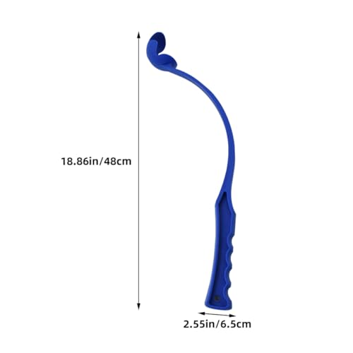Cabilock プラ製 犬用ボール投げ器 子犬ボール打ち上げ補助具 青色 軽量 メンタル刺激 屋外 旅行用 犬用おもちゃの詳細・まとめ 画像