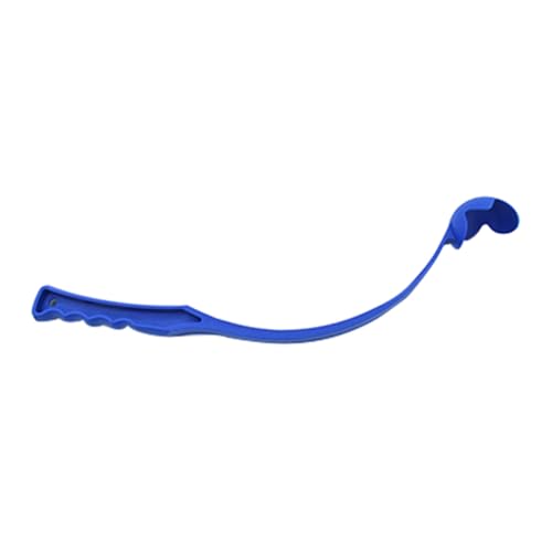 Cabilock プラ製 犬用ボール投げ器 子犬ボール打ち上げ補助具 青色 軽量 メンタル刺激 屋外 旅行用 犬用おもちゃの外観・全体像 画像