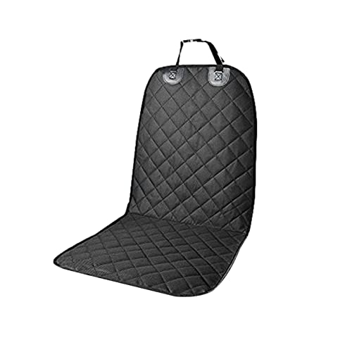 Fowybeペット犬シートカバードッグカーシートマットプロテクターは、汚れやペットの髪を保護するための強いバックルの堅牢な安定性を備えています 1