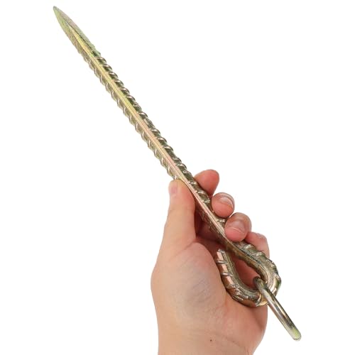 DIYEAH 犬用グラウンドアンカー 地面用リーシュステーク 強風耐性の頑丈な繋留杭 屋外キャンプや庭園の犬用固定具の特徴・詳細 画像