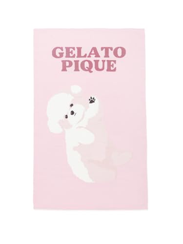 [ジェラート ピケ] お腹見せドッグジャガードブランケット PWGG261554 レディース LPNK Free Size 1