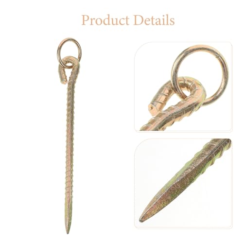 DIYEAH 犬用グラウンドアンカー 地面用リーシュステーク 強風耐性の頑丈な繋留杭 屋外キャンプや庭園の犬用固定具の特徴・詳細 画像