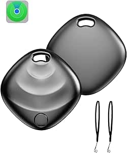 エアタグ airtags （2個セット） 全地球測位 紛失防止トラッカー（Apple「探す」対応 ）安定保証 IOS専用 airタグ 置き忘れ防止 gpsタグ スマートトラッカー 超強力信号 超軽量 小型 追跡タグ 物探す 子供/高齢者/ペット見守り 財布/鍵/荷物/バッグ スマホが見つかる 超軽量 月額不要 超長持ち 電池交換可能 MFI認証 1