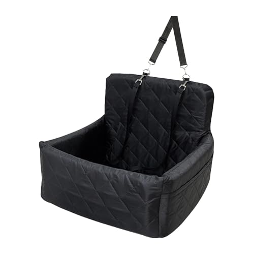 車用ドッグベッド - ブースター ハンモック 取り外し可能 | 冬 暖かい 子犬用トラック旅行ベッド 子猫 小型 中型 大型 犬種 旅行 ロードトリップ キャンプ SUV 買い物 獣医訪問 1
