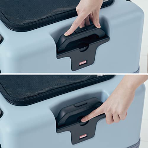 PETiCO[ペチコ]ICO ペットキャリー ペットカート ストッパー機能搭載 ペットとおでかけ 犬 猫 小型犬 中型犬 公共交通乗車＜3001-L-PK-WH＞ ピンクベージュ×ホワイト/Lサイズの特徴・詳細 画像