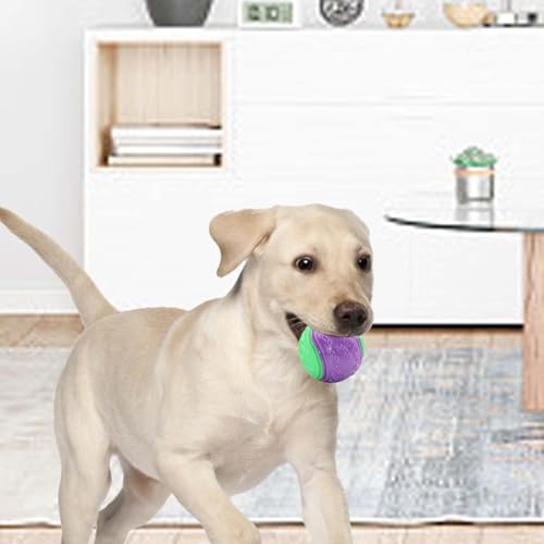 Training Ball For Dogs – 3pcs Squeaky Dog Toys For Small, Dog Chew Toy Indestructible Squeaky Cleaning Toy Durable Interactive Toys Aggressive Chewing Puppies Dogs Pets Prevention Of Teeth Problemsの詳細・まとめ 画像