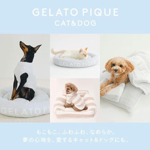 ジェラートピケ CAT&DOG 販路限定商品 キルティングお散歩バッグS ジェラピケ gelato pique(PI-ピンク、Free)の詳細・まとめ 画像