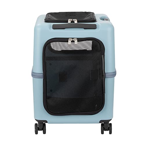 PETiCO[ペチコ]ICO ペットキャリー ペットカート ストッパー機能搭載 ペットとおでかけ 犬 猫 小型犬 中型犬 公共交通乗車＜3001-L-PK-WH＞ ピンクベージュ×ホワイト/Lサイズの特徴・詳細 画像