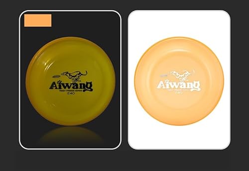 (リトルシング) Little Thing 蛍光 夜光る スイカ 競技訓練用 ディスク フリスビー 23.5cm 24cm 全3色 (オレンジ, 24cm)の詳細・まとめ 画像