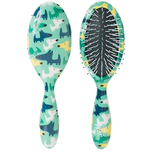 Wet Brush ウェットブラシ【正規品】ペットブラシ(犬猫用・マッサージにも) [小型犬・長毛・短毛] からまない ツヤ出し 皮膚にやさしい スモールブリード ディタングラー 1