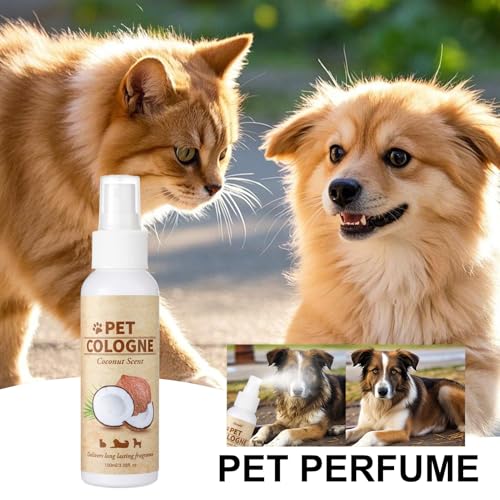 犬用香水 - 爽やかなペット用コロンスプレー、長持ちする香りの処方 | マイル ドな香りの軽量消臭剤、犬、子猫の家庭でのグルーミング、フレッシュで清潔なケアに実用的な香水の詳細・まとめ 画像