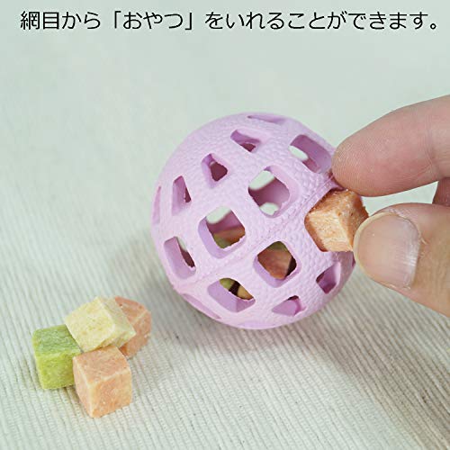ドギーマン 犬用おもちゃ アミーバー ボール ピンク S サイズの特徴・詳細 画像