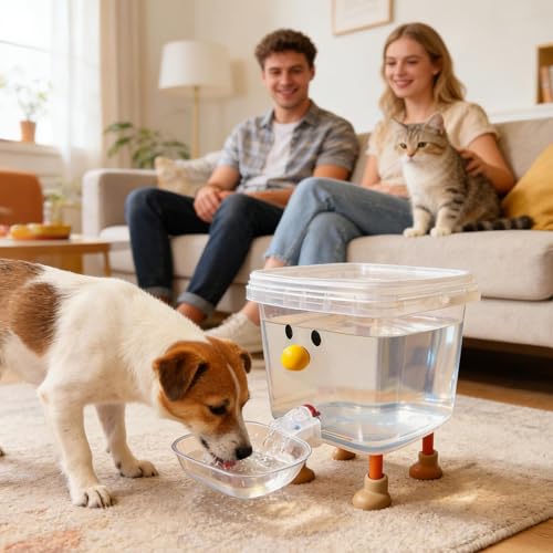自動給水器,スマイルスマイルフェイスデザインフェイスデザイン犬用自動給水器 | 室内用ペット用噴水式器,ベランダ 室内 オフィス 寝室 旅行 リビング 家庭用の詳細・まとめ 画像