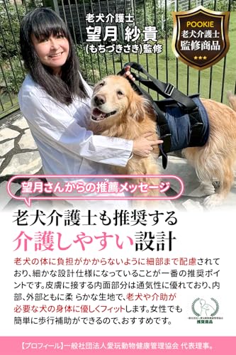 【老犬介護士監修】 大型犬 歩行補助 ハーネス 老犬 介護 犬 お散歩 胴体用 バディリフト (Lサイズ)の特徴・詳細 画像