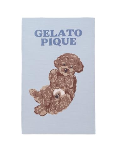 [ジェラート ピケ] お腹見せドッグジャガードブランケット PWGG261554 レディース BLU Free Size 1
