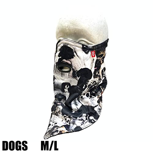 エアホール フェイスマスク DOGS MLサイズ 犬 ドッグ AIRHOLE マスク スノーボード スキー 山 雪の詳細・まとめ 画像