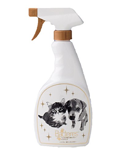 カモス 瞬間消臭 無香料 ペット用消臭・除菌水 バクテレス 本体 500ml 犬 猫 1