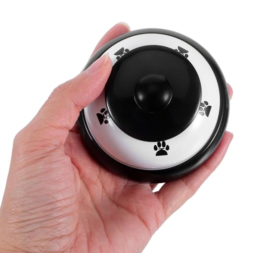 UKCOCO 犬 ベル ペットトレーニングベル 金属製ポータブルデザインクリアな大きな音実現 犬用トイレトレーニングベルして子犬や猫にも最適 ホテル受付やバーなど多用途対応のインタラクティブコミュニケーションベルの特徴・詳細 画像
