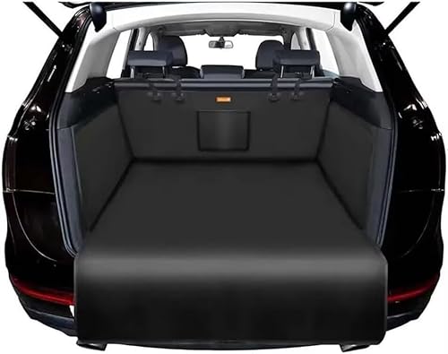 BMW 5シリーズ i5 ツーリング G61 2023年5月~ に適用 ラゲッジルームカバー 車用 トランクマット ペットシート 犬 ドッグ 防水シート 防汚 キズ防止 抜け毛対策 滑り止め加工 汎用サイズ カー用品 レジャー キャンプ 車中泊 荷台保護マット 簡単設置 水洗いOK 折り畳み式 コンパクト収納の外観・全体像 画像