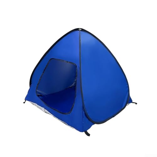 ペットテント 屋外 ペット用ビーチテント ポップアップ式 日よけシェルター UV カット 小型犬 猫用 折りたたみ簡単 ビーチ キャンプ 公園 アウトドア 収納バッグ付き (Sapphire Blue M)の詳細・まとめ 画像