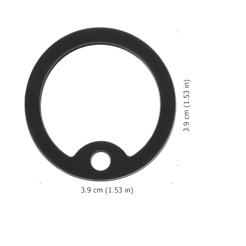 Totority シリコン製ドッグタグサイレンサー ノイズ低減スナッグフィット機能付き 丸型デザイン犬の首輪用タグ保護 ペットの静けさ守るアクセサリー 4個セットの詳細・まとめ 画像