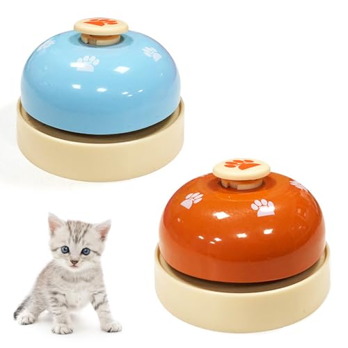 コールベル ペット用 呼び鈴 トレーニング 卓上ベル 犬 猫 兼用 ペット訓練ベル ペットおもちゃ兼用 (2個入り) 1