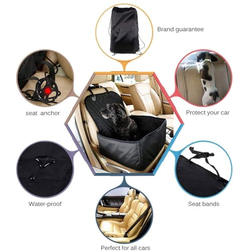 犬用カーシート、小型犬・猫用犬用シート、ペット用カーキャリーバッグ、前後用ペットトラベルベッドの詳細・まとめ 画像