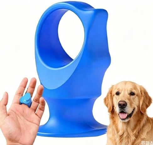 犬 歯ブラシ用 1/2/5個せーと バイトブロック 安全ペット用歯磨き 汚れ アシスタント 小型犬 中型犬 大型犬 簡単 はみがき 毎日 ペット用品 (2)の外観・全体像 画像