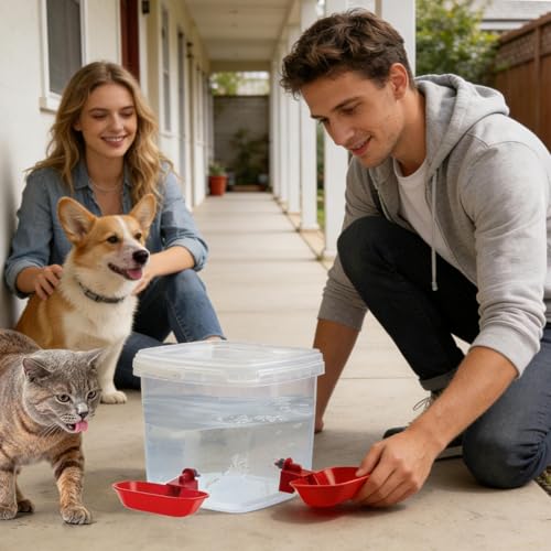 自動猫用給水器,3リットル 大容量ボウル | 猫用 循環式 ウォーターディスペンサー,室内 寝室 リビング バルコニー オフィス アパートに最適の詳細・まとめ 画像