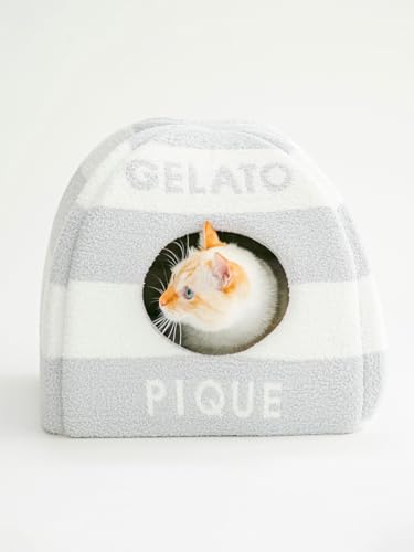 [ジェラートピケ キャットアンドドッグ]【CAT&DOG】ベビモコハウス PAGG259113 BLU Fの特徴・詳細 画像