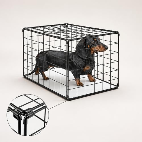 JWQFBC 犬 ケージ ペットサークル 折りたたみ 室内用 小型犬 中型犬向け, 白, ホワイト, 30x30x20【4-6斤愛寵】の特徴・詳細 画像