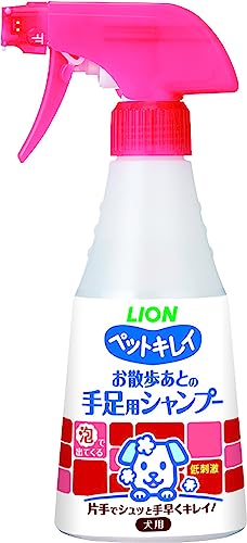 ペットキレイ お散歩あとの手足用シャンプー 愛犬用 270㎖ ライオンペット 1