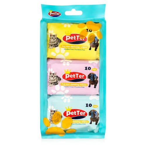 犬 猫 涙やけシート 目ヤニ 目やにシート アイケア ペット用コットン 無香料 破れにくい 厚手シート 口まわり 耳掃除 ニオイ対策 持ち運び便利 1袋(30枚) 1