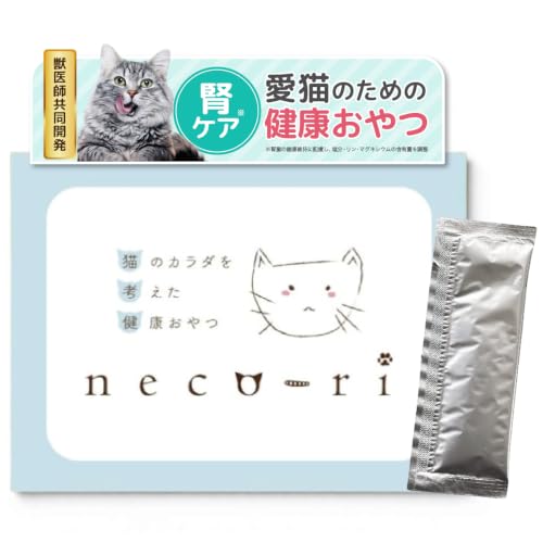 neco-ri（ねこり）猫用 健康おやつ ペースト カツオ＆カツオ節味 1箱 (10g×10包) [ 国産 / 18種無添加 / 獣医師共同開発 ] 1
