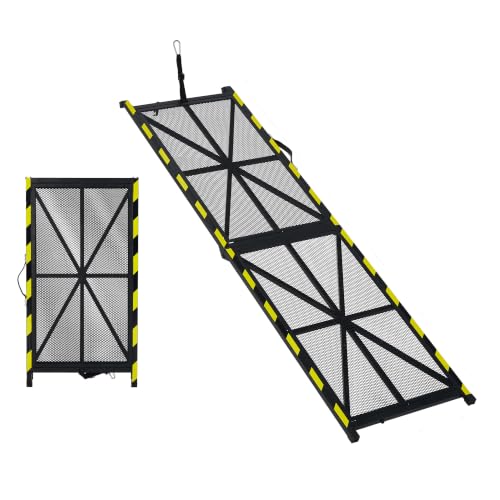 ガービー(Garvee) ペット スロープ 折りたたみ 43x160cm 耐荷重120kg 犬用 車用 ランプ 滑り止め ポータブル 屋外 室内 頑丈 1