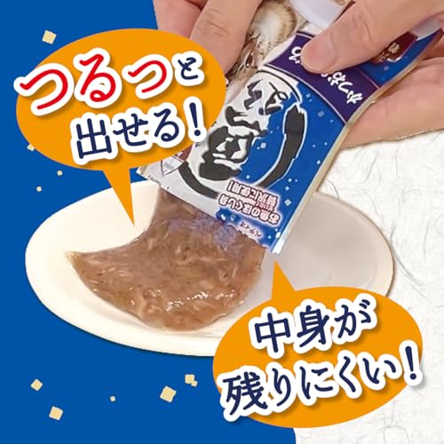 ペティオ (Petio) 魚まろ かつお＆まぐろ しらす入り 60ｇ×8袋入 (着色料・調味料無添加、グレインフリー（原材料として穀物不使用))の特徴・詳細 画像