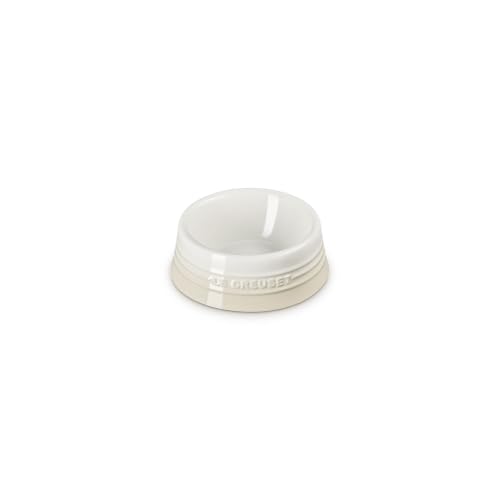 ル・クルーゼ(Le Creuset) ペットボール (S) メレンゲ 白 ストーンウェア 犬 猫 フードボウル 日本正規販売品の詳細・まとめ 画像
