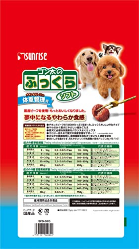 ゴン太のふっくらソフト 体重管理用 2.4kg 総合栄養食の詳細・まとめ 画像
