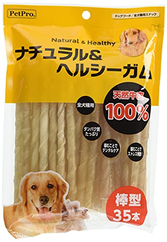 ペットプロ ナチュラル&ヘルシーガム 棒ガム 35本 1