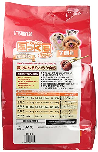 ゴン太のふっくらソフト 7歳以上用 2.7kg 総合栄養食の詳細・まとめ 画像